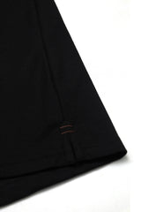 Button & Threads Men's Black Executive Collar Shirt - button & threads