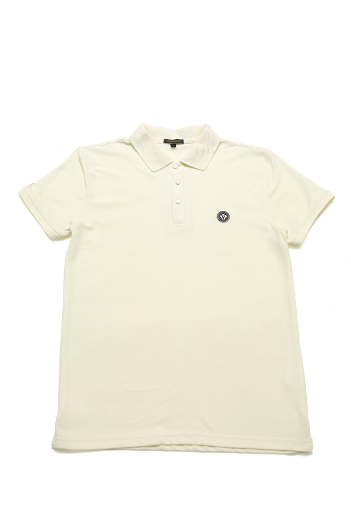 Button & Threads Men's Cream Executive Collar shirt - button & threads