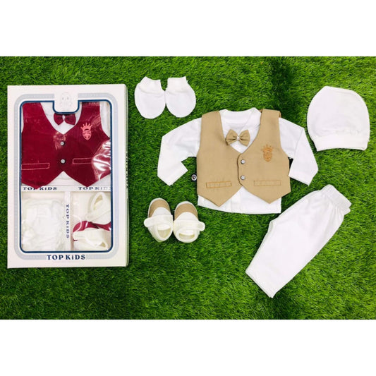 Button & Threads™-Boy 0-3 Months Dress Skin Motive