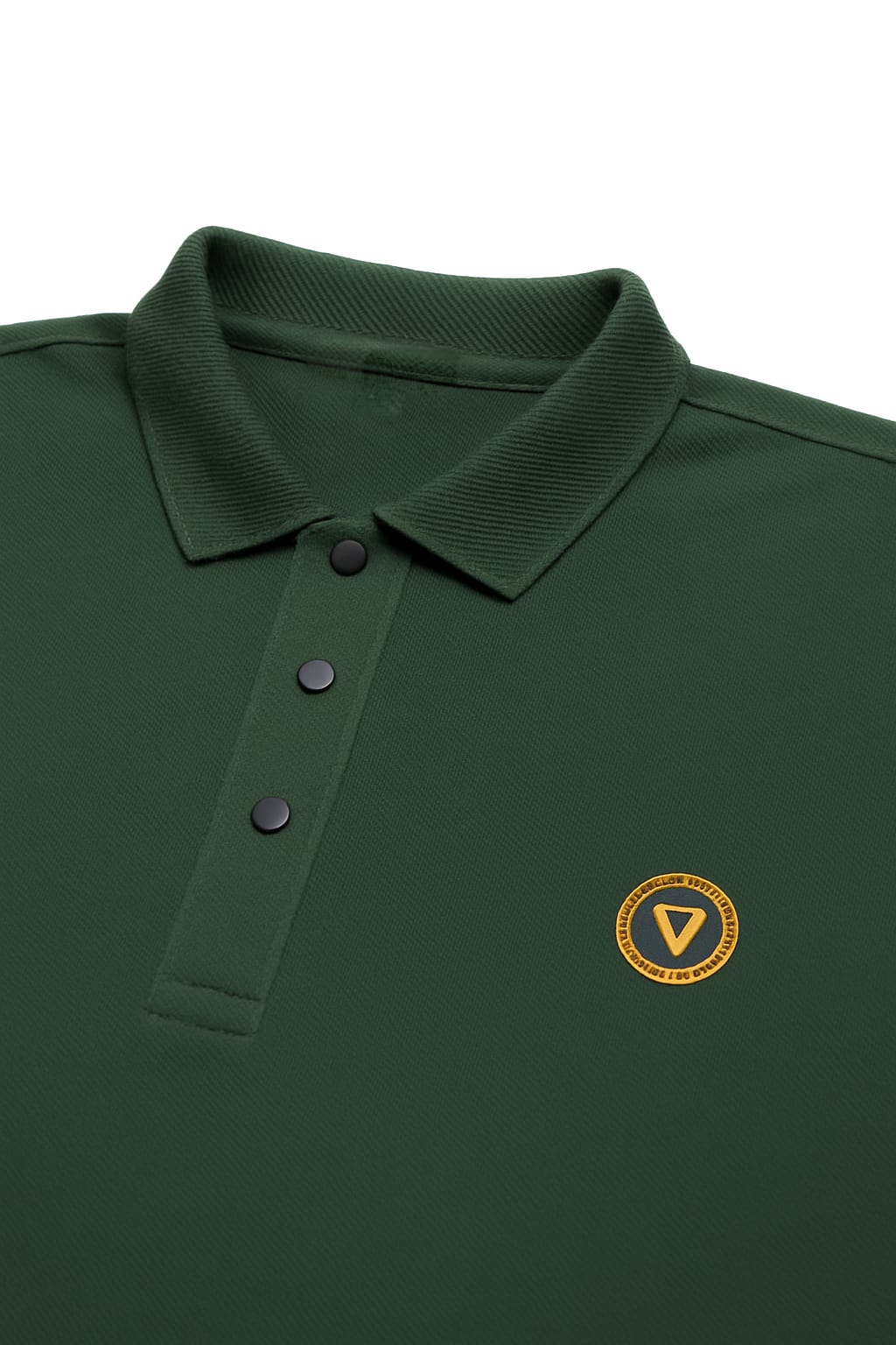 Button & Threads Men's Dark Green Executive Collar Shirt - button & threads