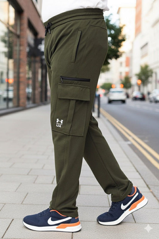 Men's Imported UA Cargo Commando Green Trousers