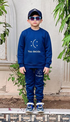 Button & Threads™ Boy/Girls You Decide Royal Blue Track Suit