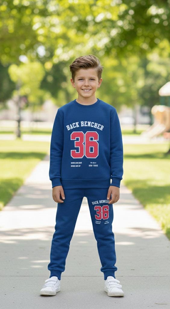 Button & Threads™ Boy/Girls 36 BB-Blue Track Suit - button & threads