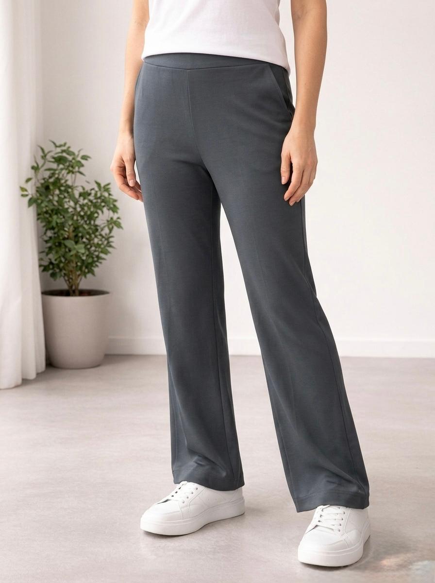 Woman Jagging-Irani Dampaa-Matt Grey - button & threads