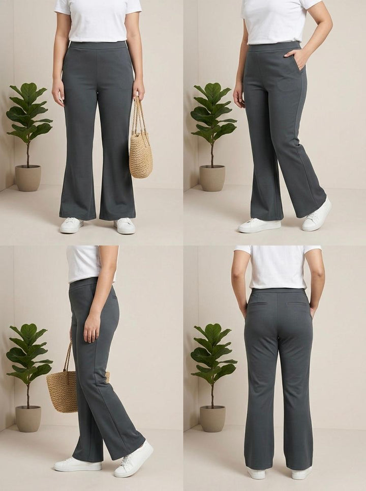 Woman Jagging-Irani Dampaa-Matt Grey - button & threads