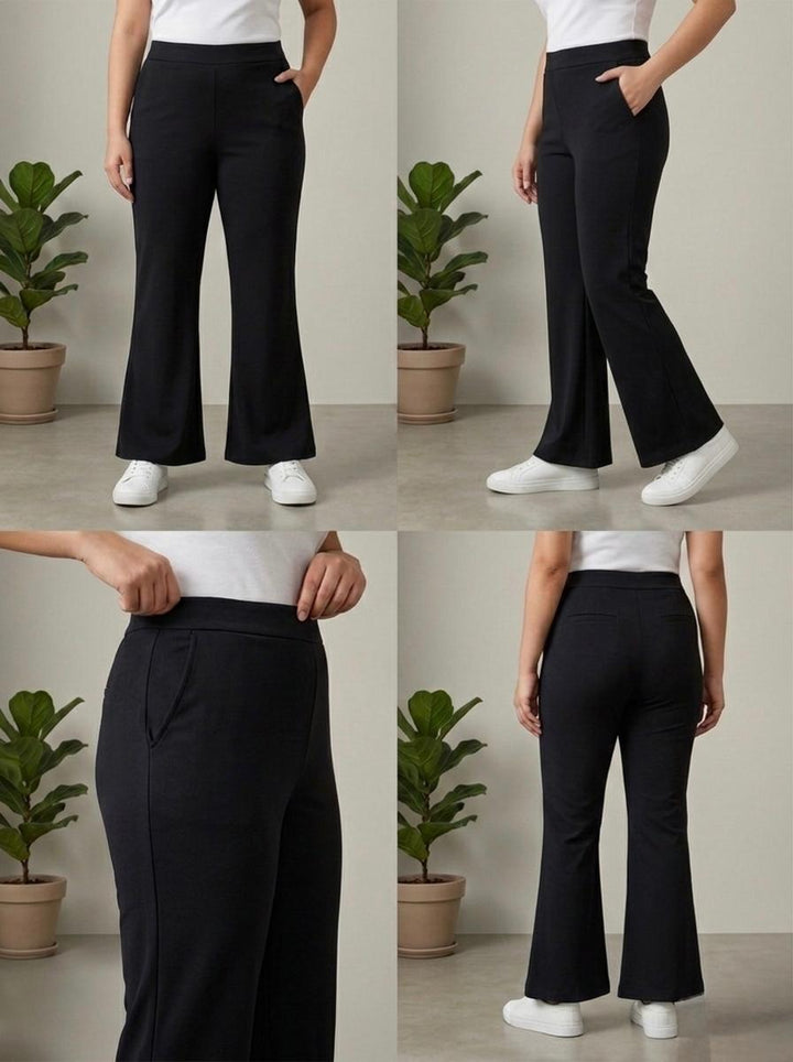 Woman Jagging-Irani Dampaa-Jet Black - button & threads