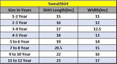 Button & Threads™ Boy/Girls Caption America Sweet Shirt - button & threads
